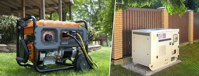 Бензинові проти дизельних генераторів
