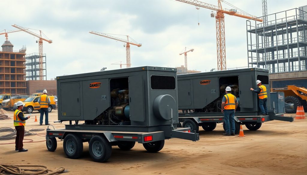 Переваги мобільних промислових дизельних генераторів