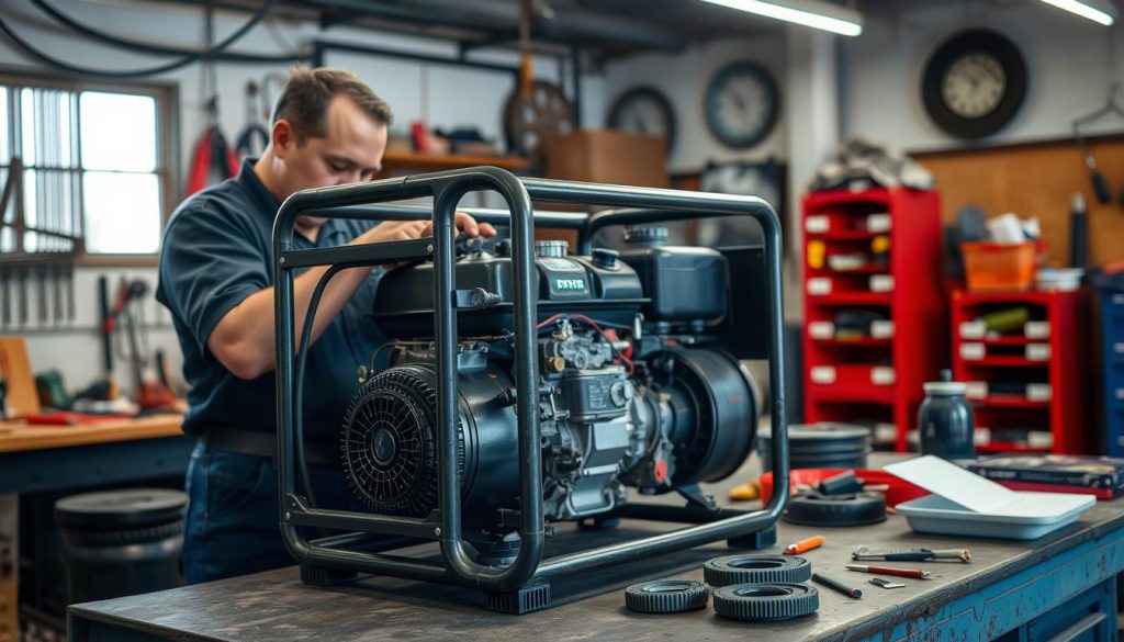 Підготовка генератора до тривалої роботи