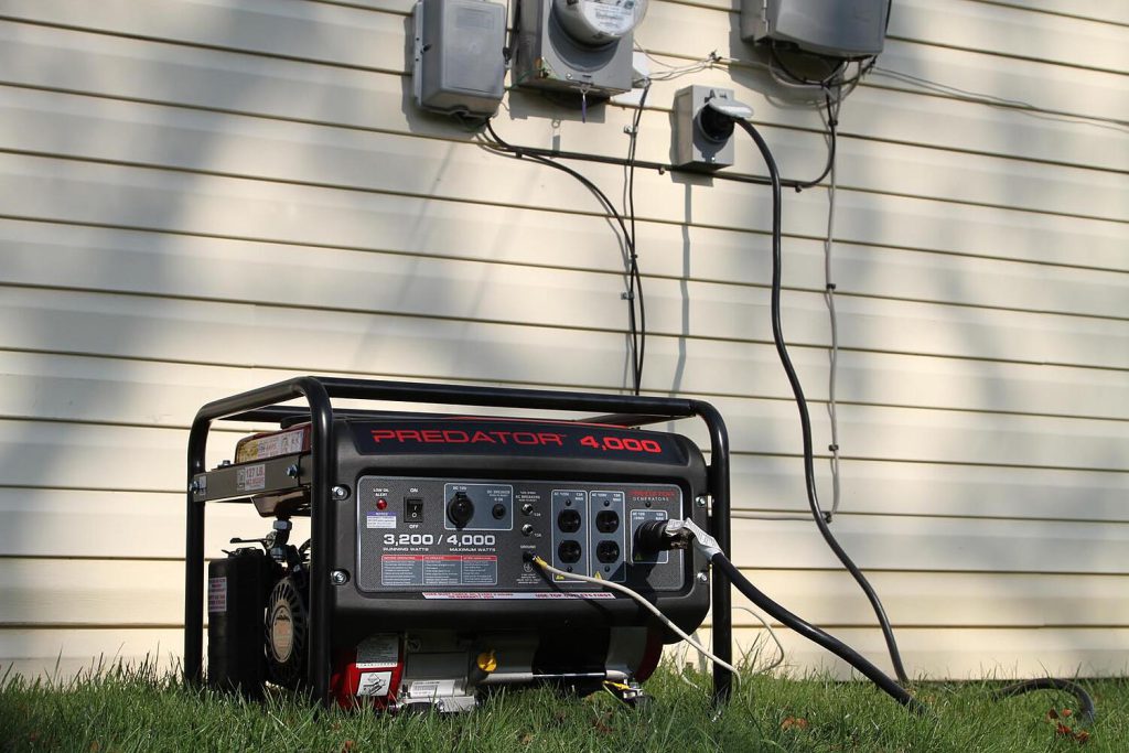 Choosing a place to install a generator
