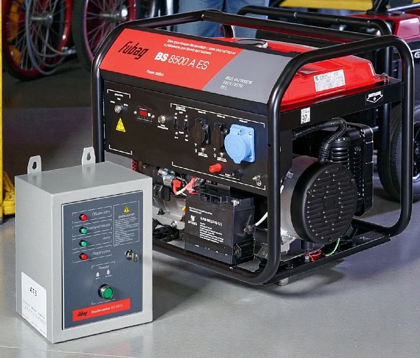 Принцип работы автоматического генератора с АВР